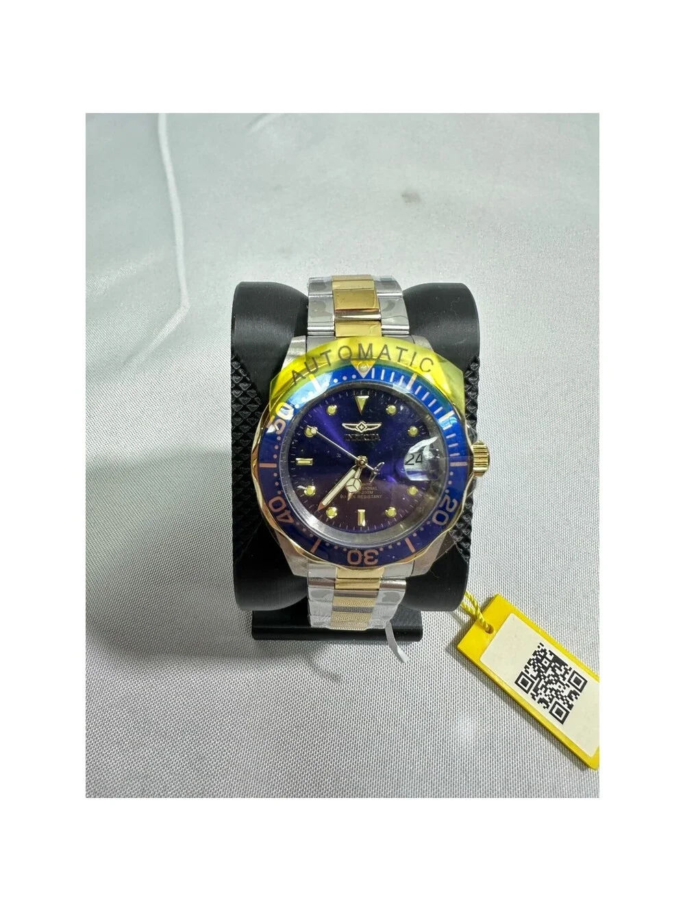 Invicta Pro Diver Automatic 40mm Men's Two-Tone Blue Watch